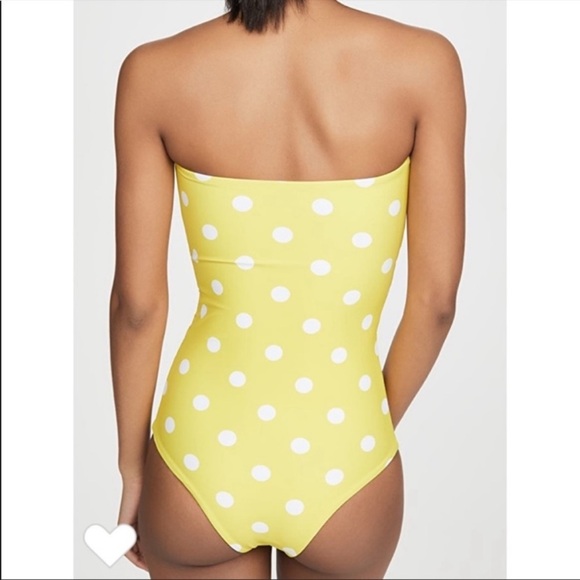 MIKOH Lana 2 strapless knot detailed one piece swimsuit size M - Picture 3 of 5